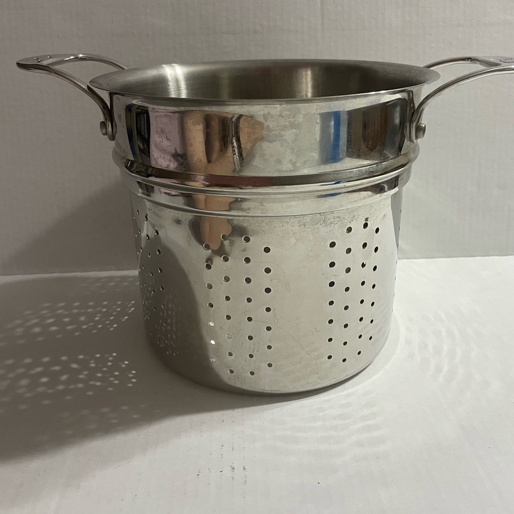 Emeril Stockpot Stramer Insert with Handles Stainless Steel